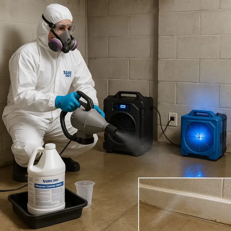 Sanitization and Odor Removal process in Blue Ball, PA