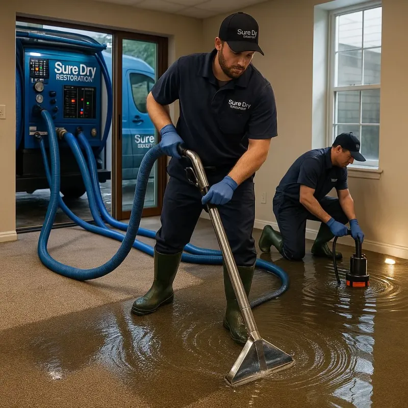 Water Extraction and Removal process in Blue Ball, PA